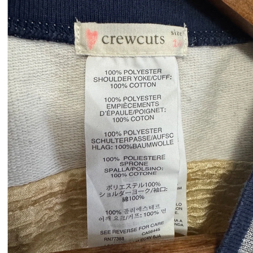 Crewcuts J.Crew Gold Metallic Textured Dress Kids 14 Shimmer Drop Waist EC4V 6JA